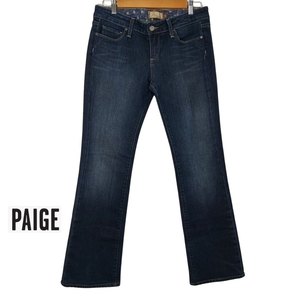 PAIGE Benedict Canyon Women Bootcut  Sz 29 Demin Jeans Medium Wash